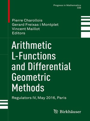 cover image of Arithmetic L-Functions and Differential Geometric Methods